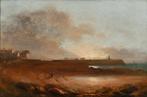 Alexander Young (1865-1923) - Evening at West Granton beach,, Antiek en Kunst, Kunst | Schilderijen | Klassiek