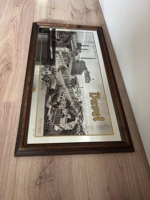 Moortgat - Rob otten - Spiegel - Glas, Hout - Duvel spiegel, Antiek en Kunst, Curiosa en Brocante