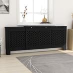 vidaXL Radiatorombouw 205 cm MDF zwart, Doe-het-zelf en Bouw, Verzenden, Nieuw