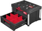 Milwaukee PACKOUT™ - Gereedschapskoffer met 2 lades -, Verzenden, Zo goed als nieuw