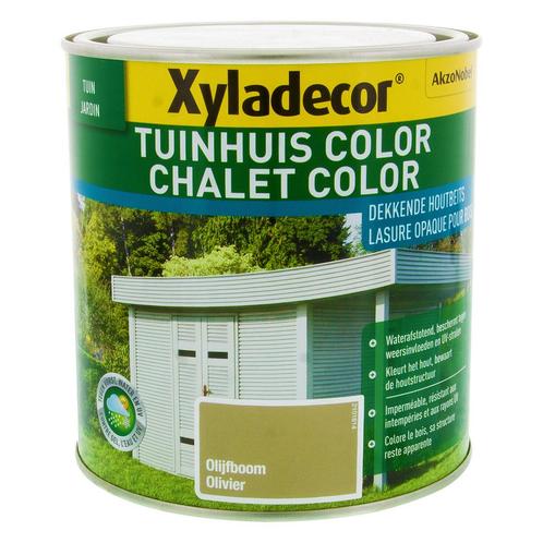 NIEUW - Xyladecor Tuinhuis Color, olijfboom - 1 l, Doe-het-zelf en Bouw, Hout en Planken, Nieuw, Verzenden
