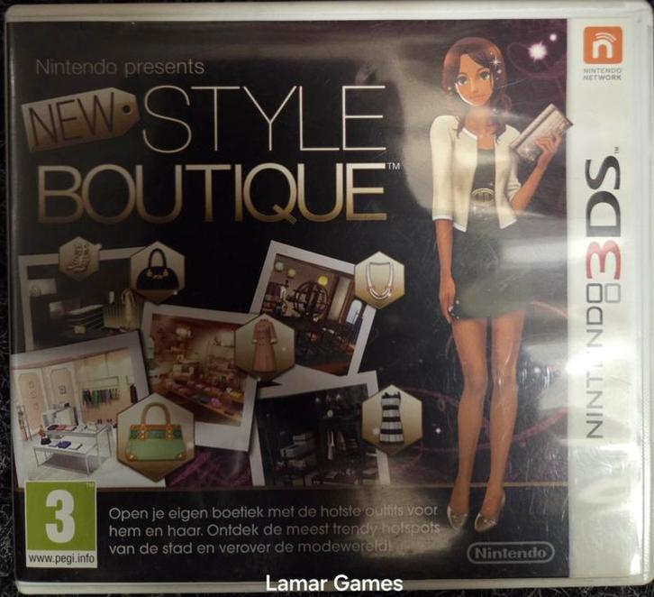 Nintendo presents New Style Boutique (Nintendo 3DS used, Games en Spelcomputers, Games | Nintendo 2DS en 3DS, Ophalen of Verzenden