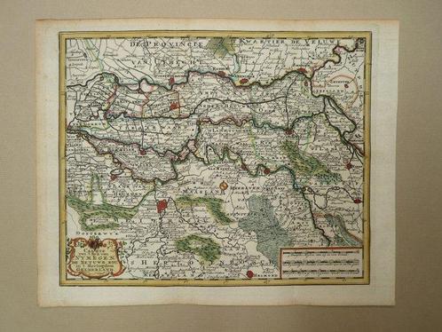 Nederland - Gelderland, Brabant, Rivierengebied, Betuwe;, Boeken, Atlassen en Landkaarten