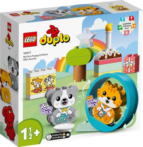 LEGO DUPLO My First Puppy en Kitten With Sounds (10977)
