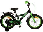 Volare Thombike - Kinderfiets - 16 inch - Zwart Groen, Verzenden, Zo goed als nieuw