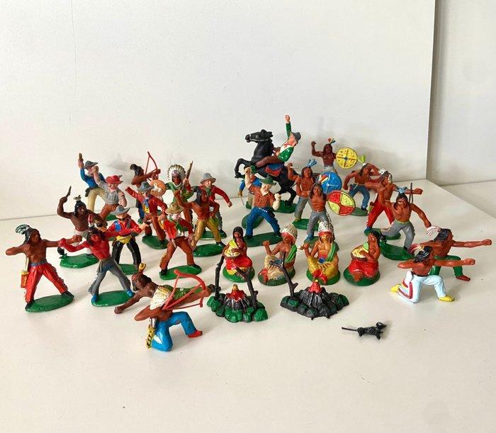 Lisanto DDR - Figure - Indianen en Cowboys (33) - plastique, Kinderen en Baby's, Speelgoed | Overig