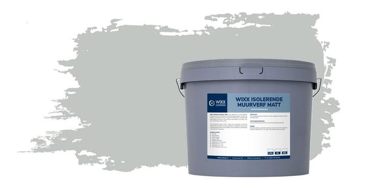 Wixx Isolerende Muurverf Matt RAL 7035 | Lichtgrijs 10L, Bricolage & Construction, Peinture, Vernis & Laque, Envoi