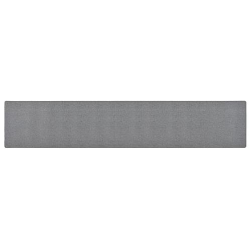 vidaXL Tapijtloper 50x300 cm donkergrijs, Huis en Inrichting, Stoffering | Tapijten en Vloerkleden, Nieuw, Verzenden