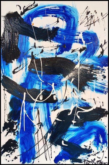 Luc Mora - Le vol bleu - XXL, Antiek en Kunst, Kunst | Designobjecten