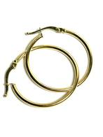 Zonder Minimumprijs - Hoepel oorbellen - 18 karaat Geel goud