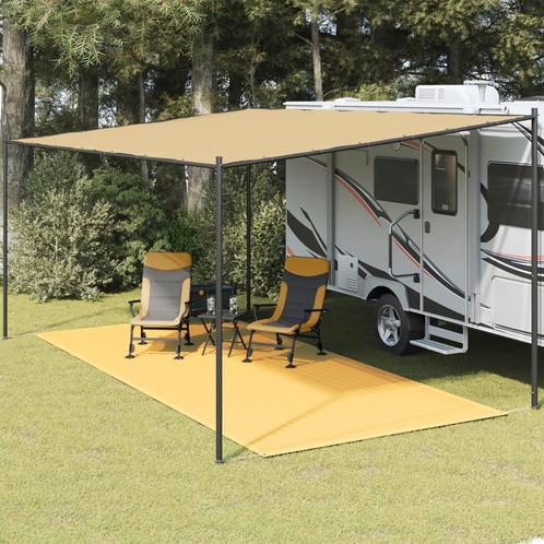 vidaXL Tenttapijt 250x500 cm beige, Caravanes & Camping, Accessoires de tente, Envoi