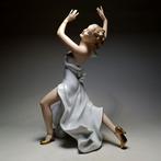 Wallendorf - sculptuur, Art Deco Dancer Lady Large Sculpture