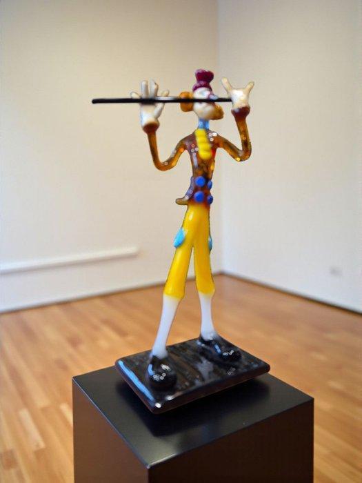 Tommasi Murano - Tommasi Sergio - Figuur - Pagliaccio, Antiek en Kunst, Antiek | Glaswerk en Kristal