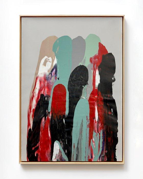 Ella Suárez - Pigmentos Estacionales 7 - XL (NO RESERVE), Antiek en Kunst, Kunst | Schilderijen | Modern