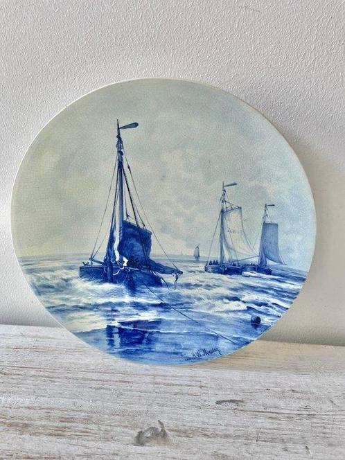 De Porceleyne Fles, Delft - Wandbord - Keramiek - 1900 - na, Antiek en Kunst, Antiek | Glaswerk en Kristal