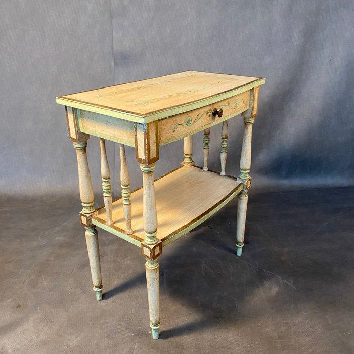 Étagère - Hout, met de hand geschilderd in Florentijnse, Antiquités & Art, Curiosités & Brocante