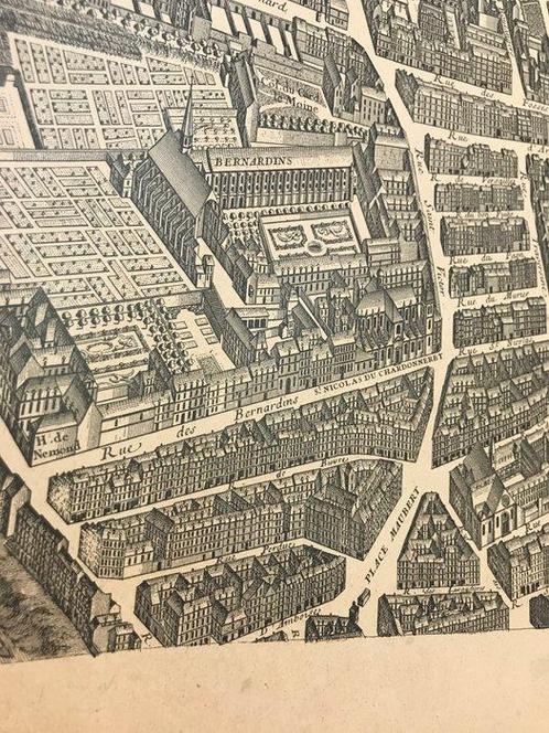 Michel-Etienne Turgot, Louis Bretez - Paris au XVIIIe. Plan, Antiek en Kunst, Antiek | Boeken en Manuscripten