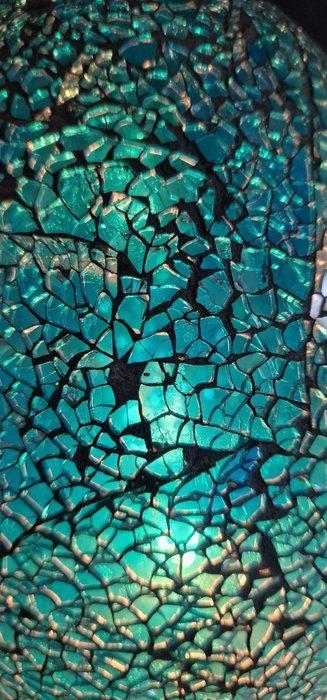 Tafellamp - Glas-in-lood, Antiek en Kunst, Antiek | Verlichting