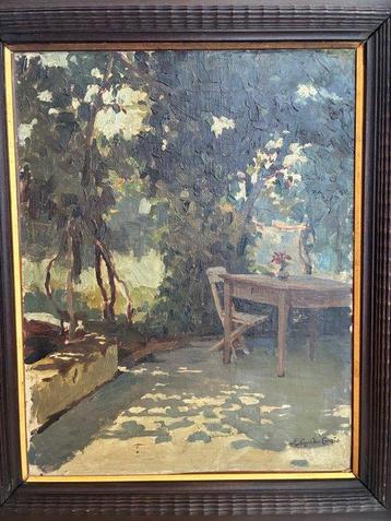 Edgardo Curcio (1881-1923) - Paesaggio in Penombra