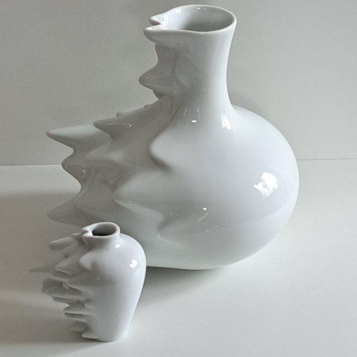 Rosenthal - Céderic Ragot - Vaas (2) - Snel - Porselein -, Antiquités & Art, Antiquités | Verre & Cristal