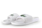 Lacoste Slippers in maat 43 Wit | 5% extra korting, Kleding | Heren, Schoenen, Slippers, Verzenden, Zo goed als nieuw, Wit