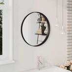 vidaXL Wandspiegel 50 cm zwart, Huis en Inrichting, Woonaccessoires | Spiegels, Verzenden, Nieuw