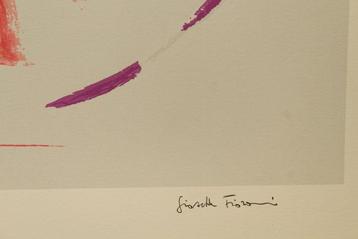 Giosetta Fioroni (1932) - Figure femminili viola-rosa