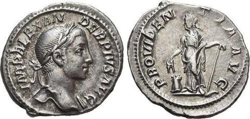 Denar 222-235 n Chr Rom Severus Alexander 222-235 n Chr, Postzegels en Munten, Munten en Bankbiljetten | Verzamelingen, Verzenden