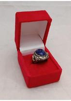 Lapis-lazuli - Argent, nine cent twenty-five - Bague -, Verzamelen, Militaria | Algemeen