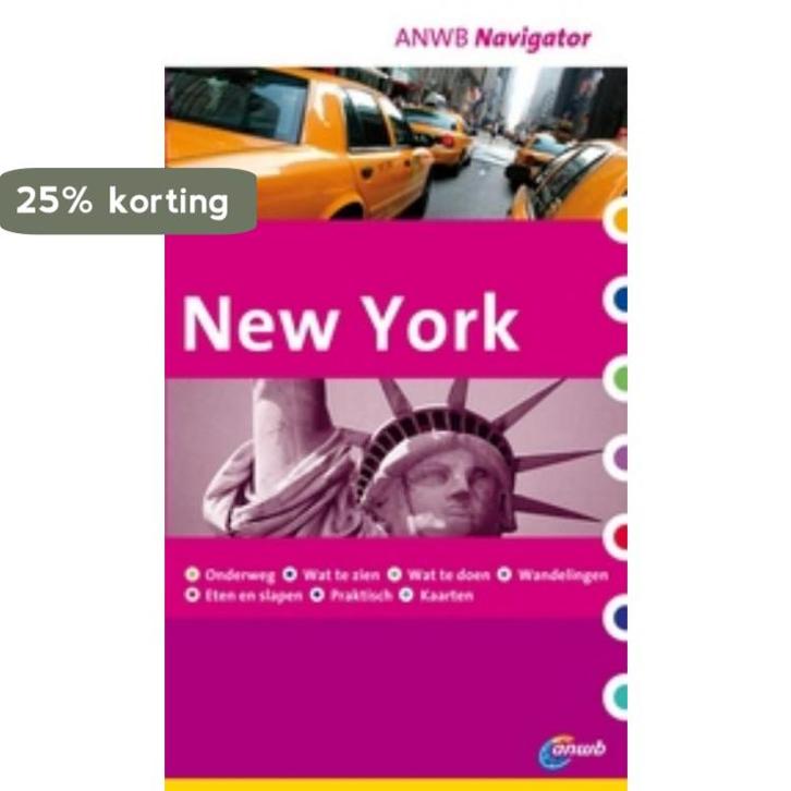 New York / ANWB navigator 9789018027575, Boeken, Reisgidsen, Gelezen, Verzenden