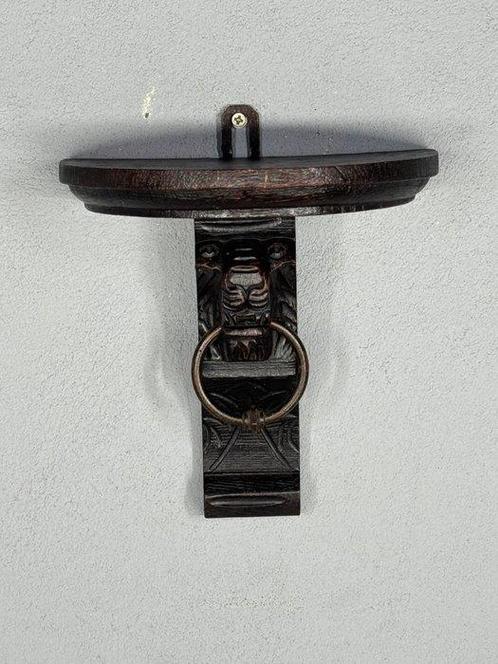 Wandtafel - Hout - console met leeuwen kop, Antiek en Kunst, Antiek | Overige Antiek