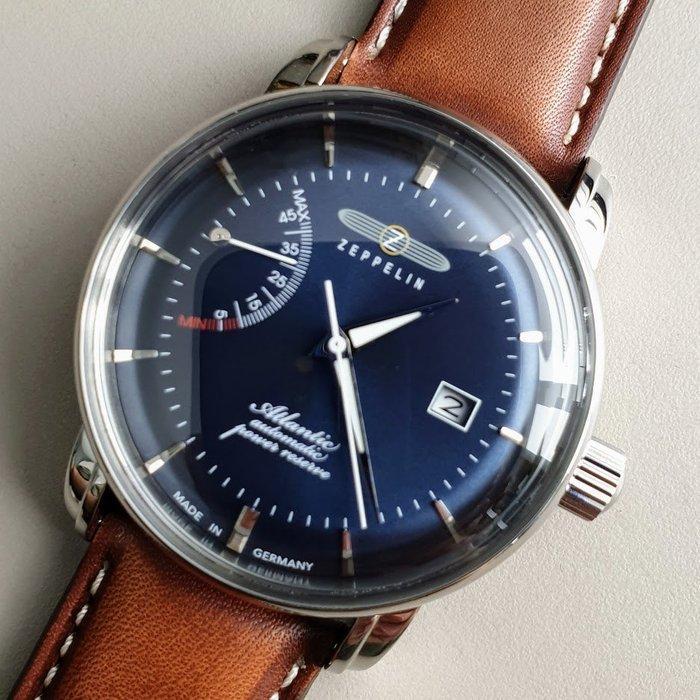 Zeppelin - Atlantic Power Reserve - 8462-3 - Heren - 2020+, Handtassen en Accessoires, Horloges | Heren