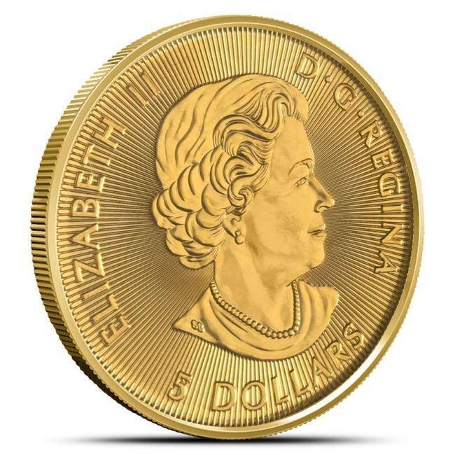 Canada. 2019 1/10 oz $5 CAD Canadian .9999 Fine Gold Polar, Postzegels en Munten, Edelmetalen en Baren