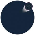 vidaXL Zwembadfolie solar drijvend 300 cm PE zwart en blauw, Tuin en Terras, Zwembaden, Verzenden, Nieuw