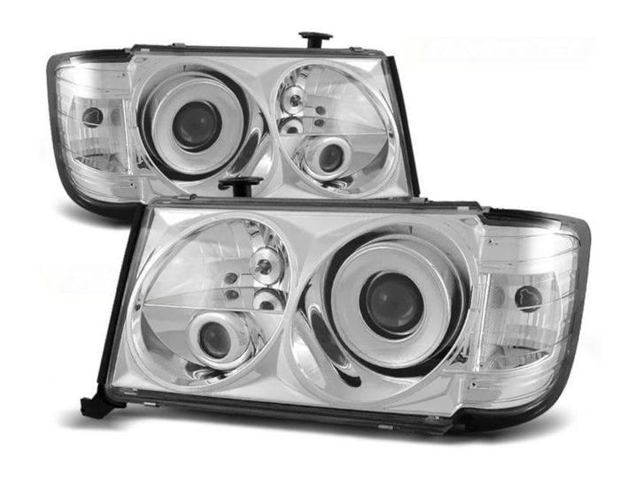 Koplampen Chrome edition geschikt voor Mercedes W124, Auto-onderdelen, Verlichting, Nieuw, Mercedes-Benz, Verzenden