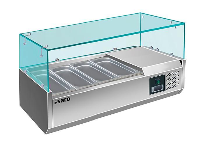 SARO Gekoelde opzetvitrine - EVRX 1200/380, Zakelijke goederen, Horeca | Keukenapparatuur, Koelen en Vriezen, Verzenden