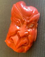 Koraal Koraal - Corallium rubrum - 3.5 cm - 2 cm - 1.5 cm, Antiek en Kunst