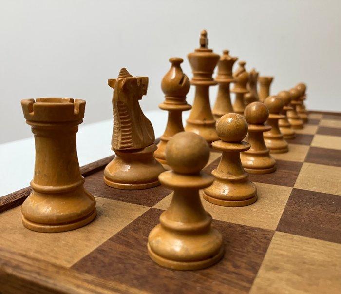 Schaakspel - Staunton 3 - Hout, Antiek en Kunst, Curiosa en Brocante