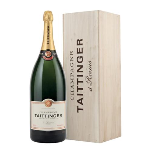 Champagne Taittinger Brut Réserve mathusalem  - 6L, Verzamelen, Wijnen