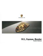 2009 PORSCHE 911 | CAYMAN | BOXSTER | GARANTIE & ONDERHOUD.., Auto diversen, Handleidingen en Instructieboekjes, Ophalen of Verzenden