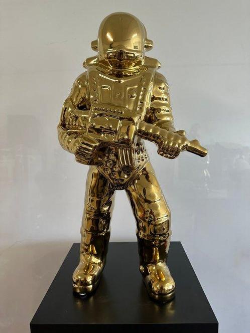 Daluxe Art - 1999 • Spaceman Gold · XXL, Antiek en Kunst, Kunst | Schilderijen | Modern