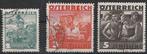 Oostenrijk 1934 - Klederdrachten - 567-587, Gestempeld