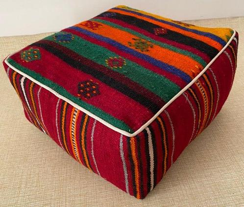 Poète Kelim - Kelim - 48 cm - 48 cm, Antiek en Kunst, Antiek | Tapijten, Tafelkleden en Textiel