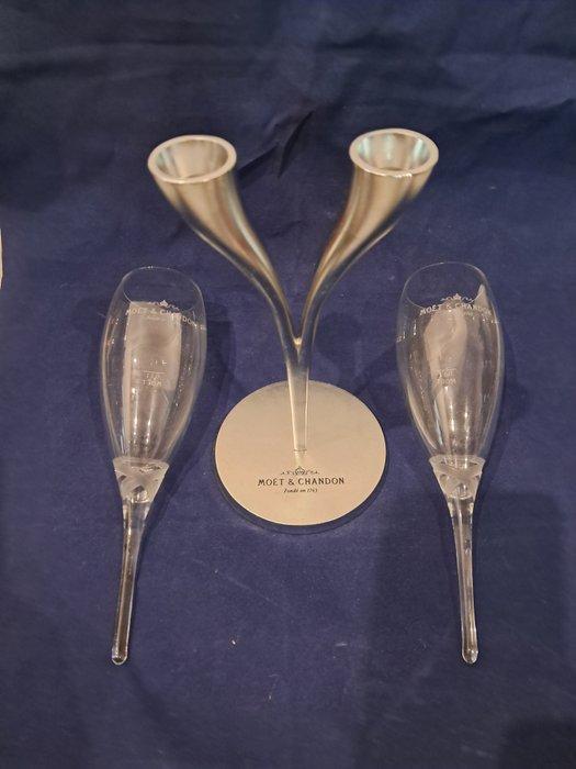 Moet & Chandon - Philippe Di Meo - Champagneglas - Aluminium, Antiek en Kunst, Curiosa en Brocante