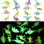 Glow in the Dark Dinosaurus Speelset 16 stuks -, Verzenden, Nieuw