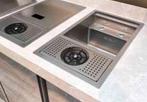 Spoelbak met Glazenspoeler | Inbouw | 320x550mm Luxus, Zakelijke goederen, Horeca | Keukenapparatuur, Verzenden, Nieuw in verpakking