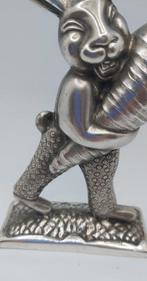 Beeldje - Lindo Paliteiro (Coelho e Cenoura) - .833 zilver, Antiek en Kunst