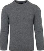 Gant Trui Wol Melange Antraciet maat Maat 52/54 (L) Heren, Verzenden, Nieuw, Maat 52/54 (L), Gant