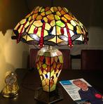 “Big Queensland Dragonfly” Table Lamp, 3-Light Model –, Antiek en Kunst