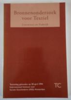 Bronnenonderzoek voor textiel 9789080087286 B. Hijma, Boeken, Verzenden, Gelezen, B. Hijma